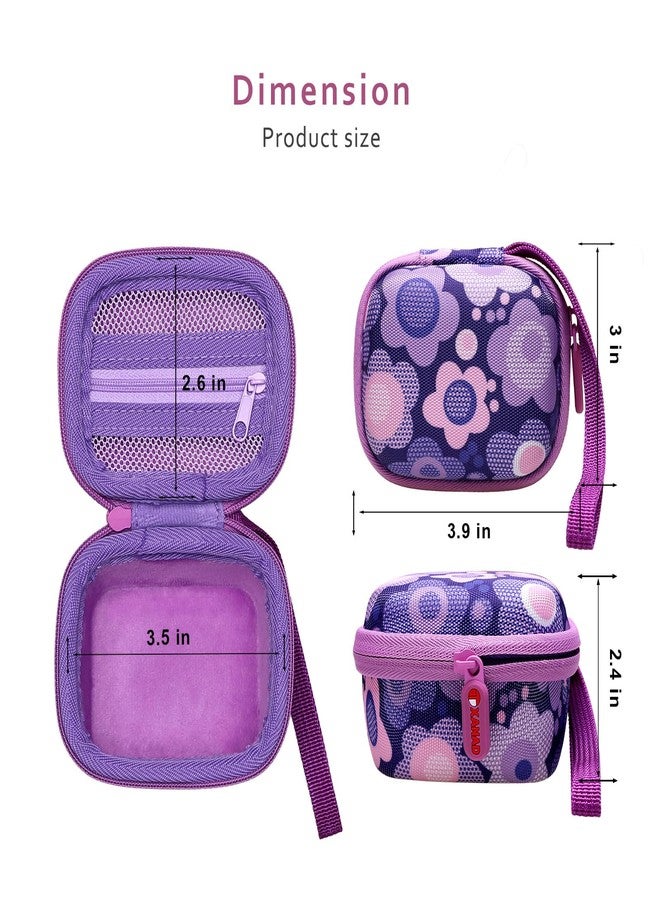 XANAD Carrying Case Compatible with Bitzee Interactive Toy Digital Pet, Protective Storage Holder for Bitzee Virtual Electronic Pets Accessories Purple - Image 4
